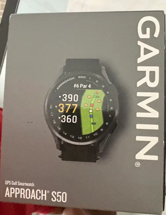 Brrand new  Garmin Approach S50 GPS Golf Smartwatch  New - $500