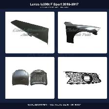 Lexus Is200t F Sport 2016-2017 Fender Hood Grille Bumper