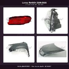 Lexus Rx400h 2006-2008 Bumper Hood Fender Mirror Aftermarket
