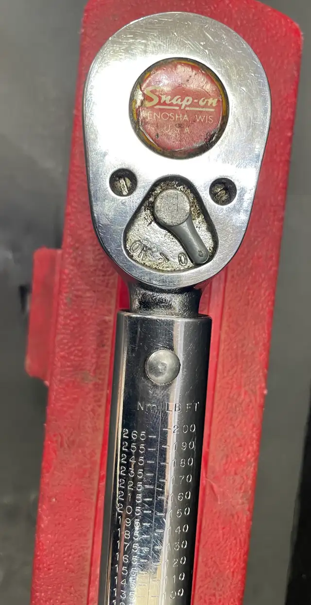 SNAP-ON 1/2" TORQUE WRENCH QJR 3200 C