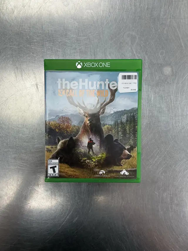 Jeux The Hunter Call of the wild sur Xbox one