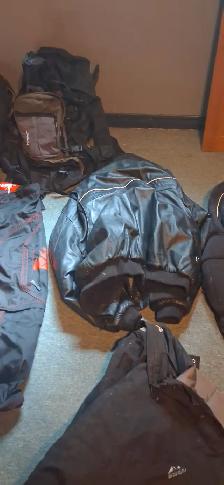 Rocker Bike jackets and a bunch of other jackets and stuff.$300 - Photo 3