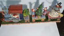 Jim Shore Christmas Train Set