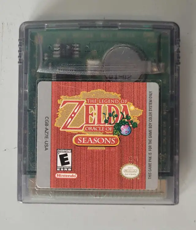 Zelda Oracle Of Seasons Gameboy Game (32557909)