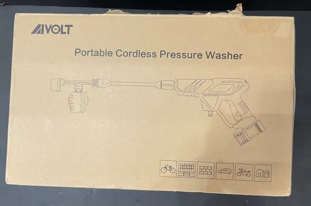 AIVOLT PORTABLE PRESSURE WASHER AVLPW600-A