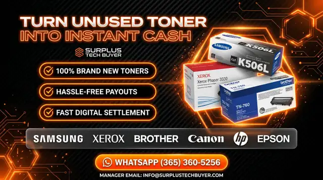 Convert Unused Printer Cartridges to Instant Cash Convert Unused