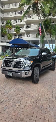 2021 Toyota Tundra 1794 Edition — One Owner Black exterior - Photo 2