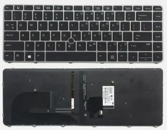 NewBacklit US Keyboard 819877-001 For HP EliteBook 840 G3 745 G4