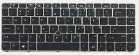 NewBacklit US Keyboard 819877-001 For HP EliteBook 840 G3 745 G4 - Photo 2
