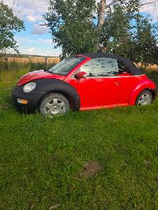 2003 Vw Beetle - Runs. Lost key, selling as is.