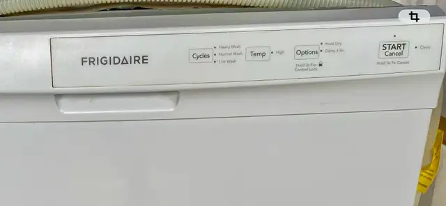 Frigidaire Dishwasher