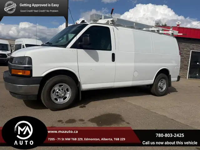 2017 Chevrolet Express 2500 135' - Shelving and Ladder rack Incl