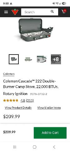Coleman Stove