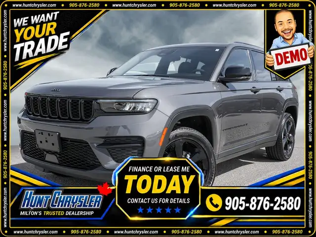 2025 Jeep Grand Cherokee ALTITUDE | 4X4 | PANO | V6 | PWR LFT |
