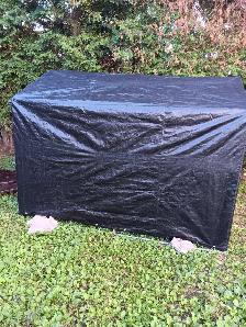 Tente de Rangement Noir - Photo 2