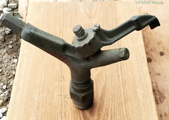 1940/50's Skinner 1' Utility 1091B Brass impact Spinkler Head !