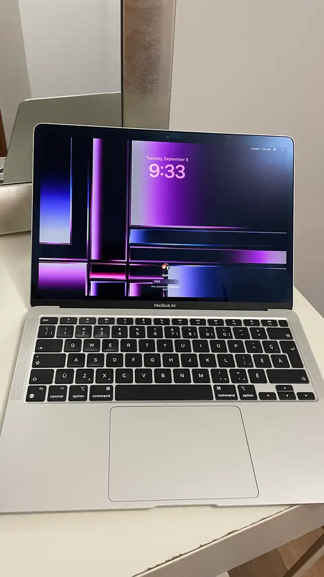 Macbook Air M1 2020 13 Inch 256Go Neuf