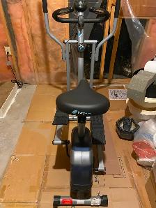 2-in-1 PTFitness Ellipitical and Exercise Bike