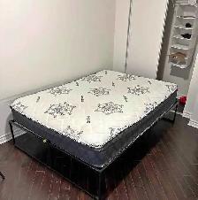 Brand New Queen Bed Frame   Queen Mattress - Photo 4