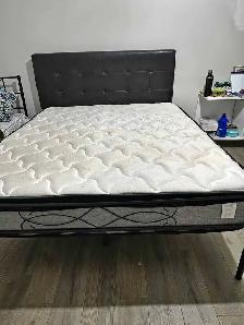 Brand New Queen Bed Frame   Queen Mattress - Photo 9
