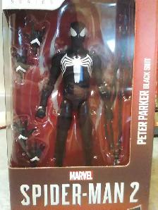 Marvel Legends Spider-Man 2 Black Suit Gamervere New $45 - Photo 3