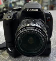 Canon DSLR Camera with Lens and Battery Grip
