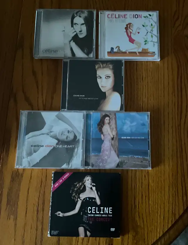 CD / CD/DVD de CÉLINE DION