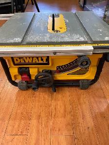 Dewalt Table Saw DW745