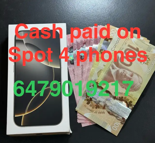 iphone 16/16pro/16promax new 256GB CASH PAID!