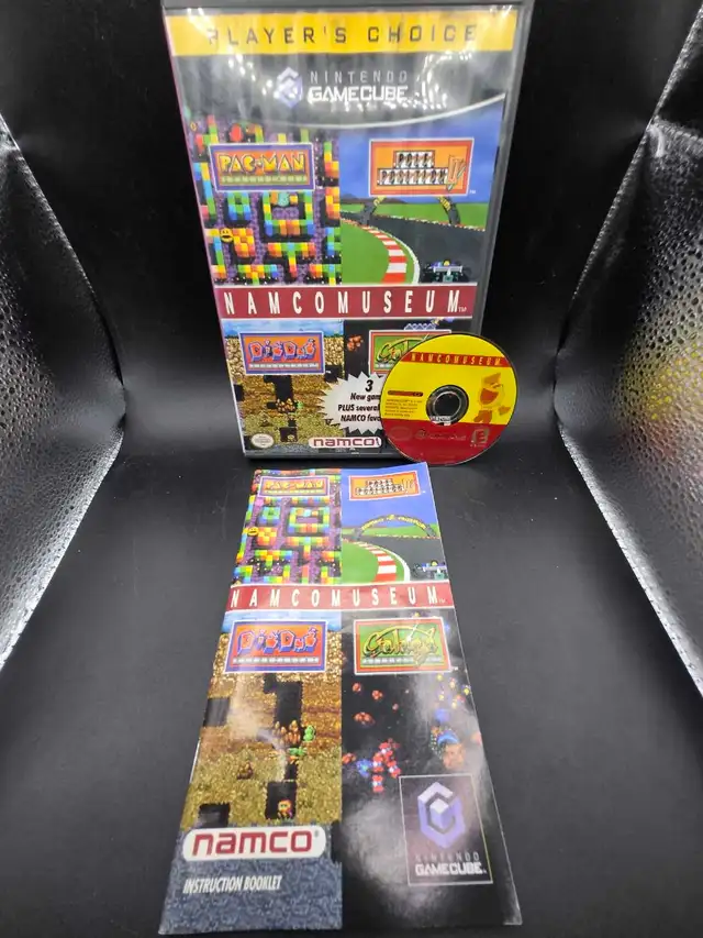 NINTENDO GAMECUBE NAMCO MUSEUM W/MANUAL