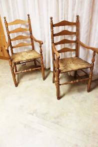 Chaises capitaines anciennes (1930) 25$ch  livrées si... - Photo 6