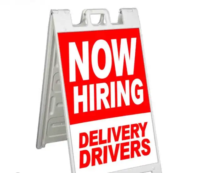 Delivery drivers needed with vehicles | full time job | biweekly