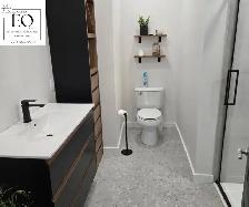 rénovation salle de bain, sous-sol, céramique, etc. - Photo 4
