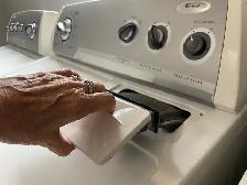 Laveuse sécheuse traditionnelles blanches Whirlpool - Photo 5