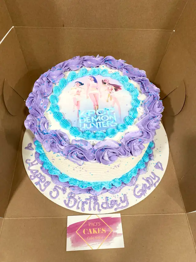 K-pop birthday cake Milton custom cakes