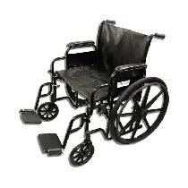 Bariatric 24″ Wheelchair in excellent condition for $300