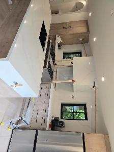 Solid wood maple cabinets with quartz countertops - Photo 4