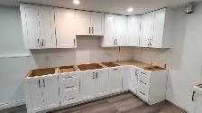 Solid wood maple cabinets with quartz countertops - Photo 5