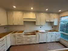 Solid wood maple cabinets with quartz countertops - Photo 7