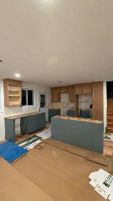 Solid wood maple cabinets with quartz countertops - Photo 9