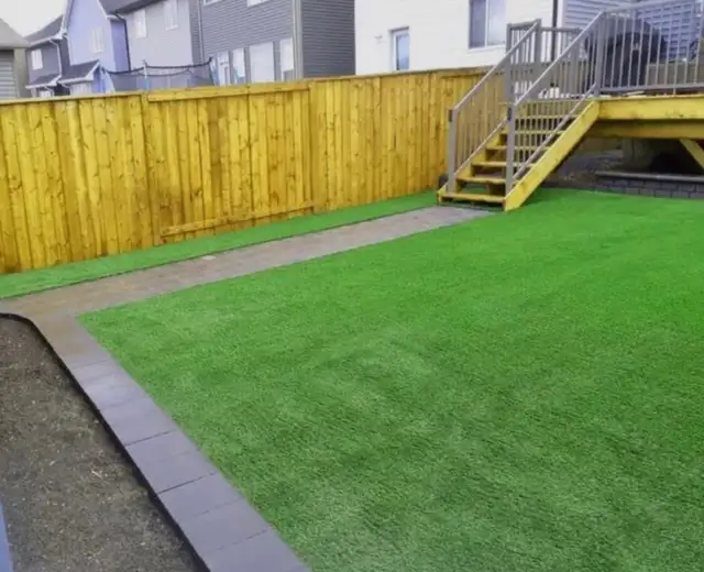 Sod installation