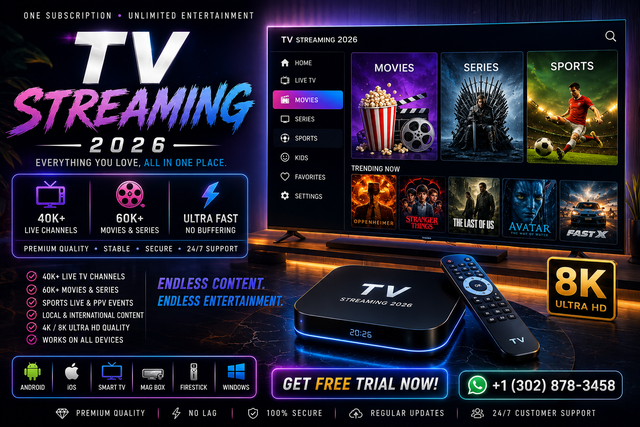 Premium Quality Streaming Service