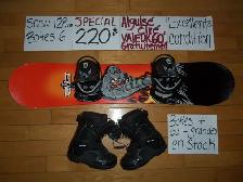 Ensembles de snow junior planche a neige snowboard - Photo 4