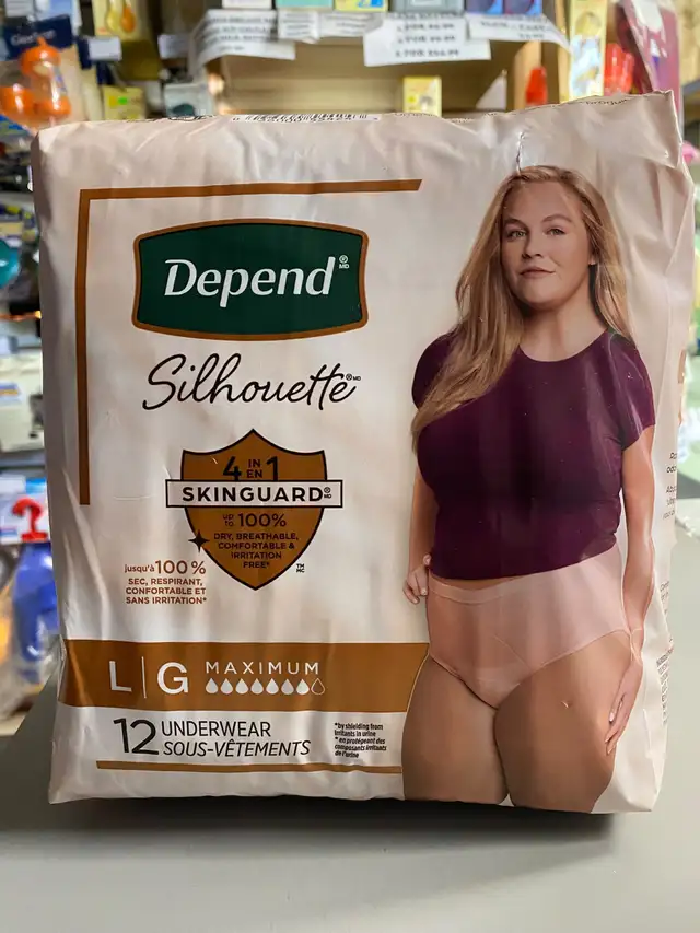 Depends Large Max. Abs Underwear for only $14.99