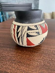 Arizona native pottery , Tohono O’Odham, Mitchell Blackhorse . - Photo 8