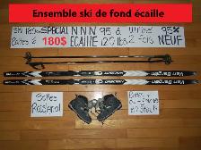 Ensembles ski de fond écaille