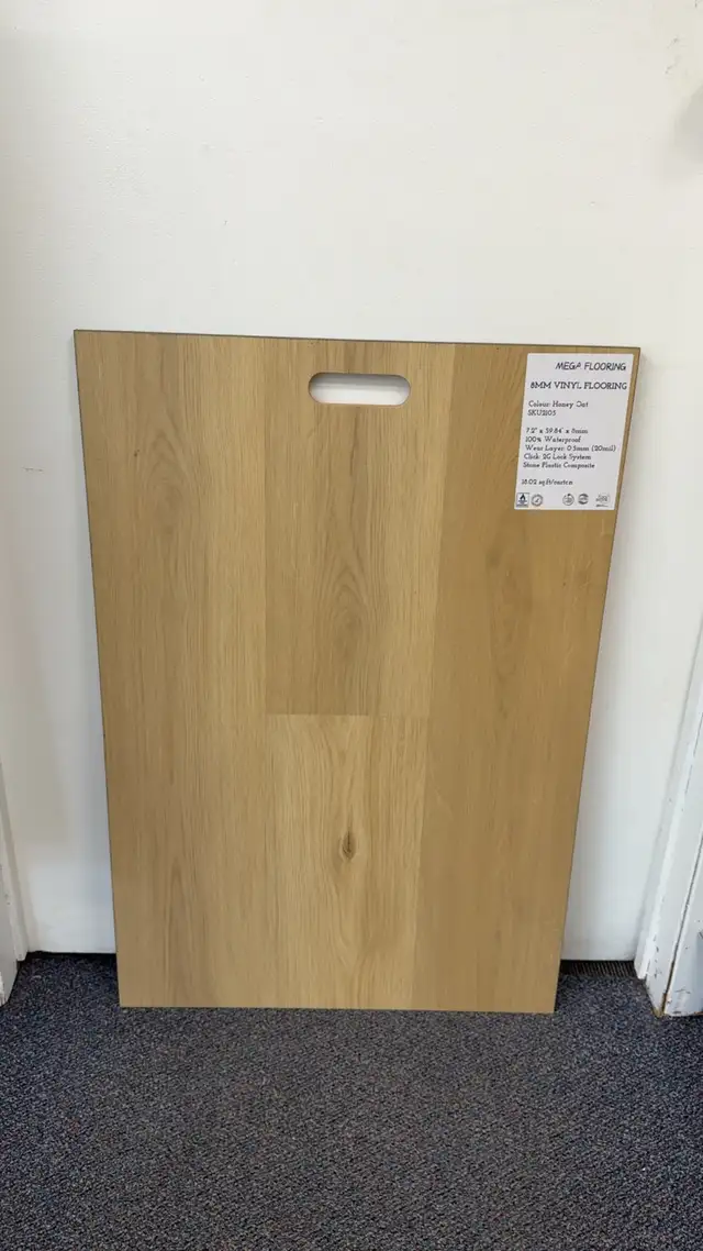 8mm vinyl flooring $1.89/sf