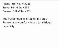 Fridge stove and freezer - Photo 9