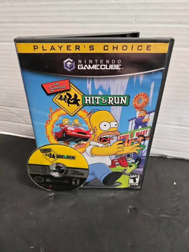 Gamecube Simpsons Hit and Run