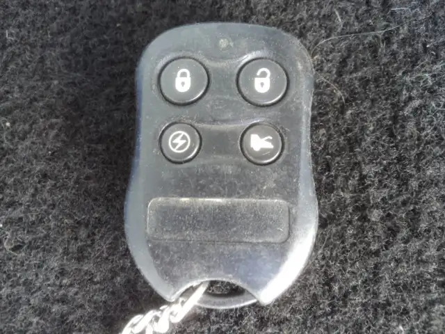 Autostart 4 buttons remote starter FOB.  I do not program